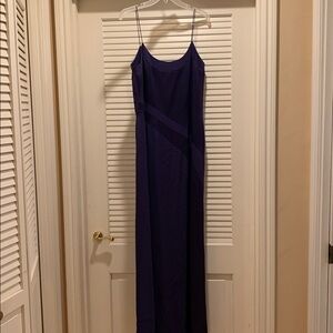 Semi formal Elegant Purple Maxi Dress
